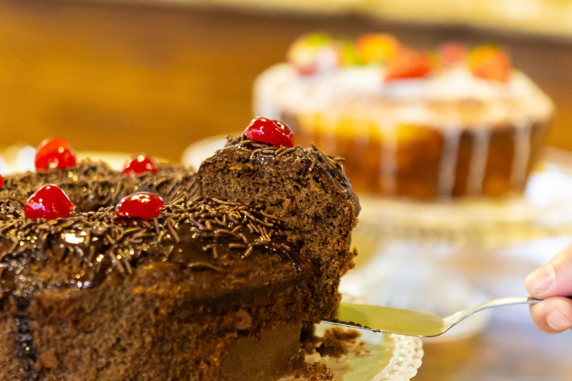 Golden Park All Inclusive Poços de Caldas Exterior foto Black Forest cake